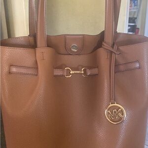 Michael Kors Tan Leather Tote